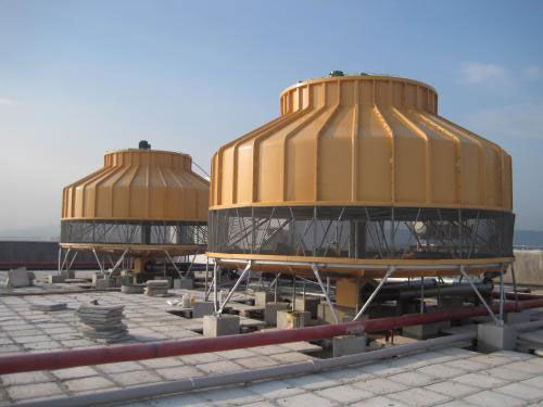 工業(yè)型圓形逆流式冷卻塔